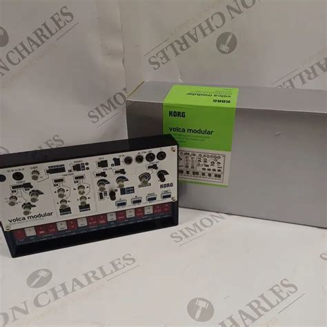 BOXED KORG VOLCA MODULAR SYNTHESIZER 4583570-Simon Charles Auctioneers