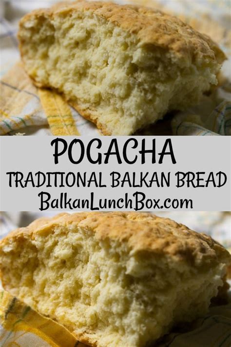 Pogacha Pogača Traditional Balkan Bread Without Yeast Balkan Lunch