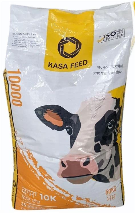 Kasa Cattle Feed Pellet Packaging Type Pp Bag Kg At Rs