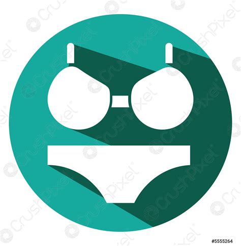 Bikini Blanc Illustration Vecteur Sur Fond Blanc Vecteur Stock Crushpixel