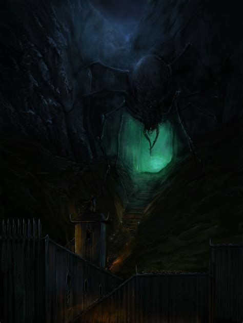 Shelob. From Lord of the Rings. | Middle earth art, Middle earth, Lord ...