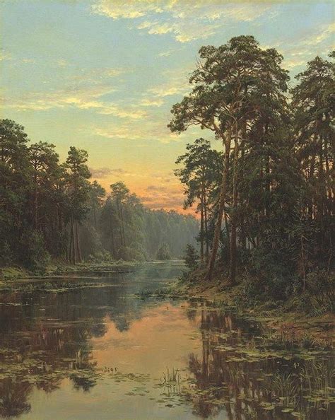 Художник Сергей Басов. Родной пейзаж. | Pinturas de paisagem a óleo ...