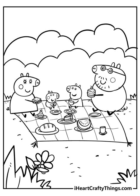 Peppa Pig Coloring Pages