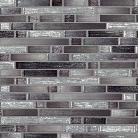 Black Glass Mosaic Tile Backsplash Black Silver Glass Tile Kitchen Backsplash Mosaic Art Home