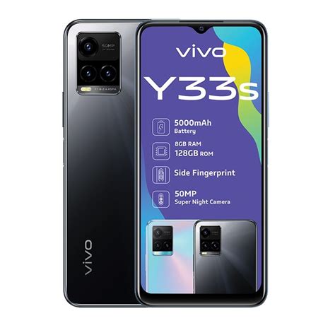 Vivo Y33s 8GB 128GB with box and charger up to 4 months official ...