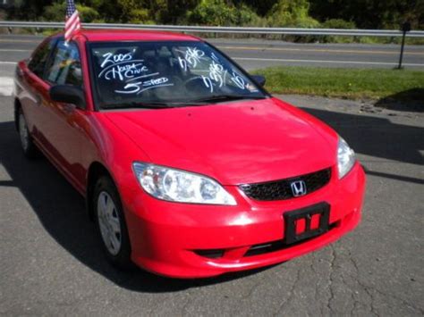 Find Used 2005 Honda Civic EX Coupe 2 Door 1 7L In Washington New