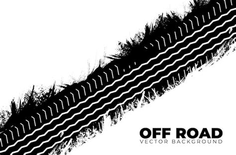 Premium Vector | Fantastic off road background vector Black background