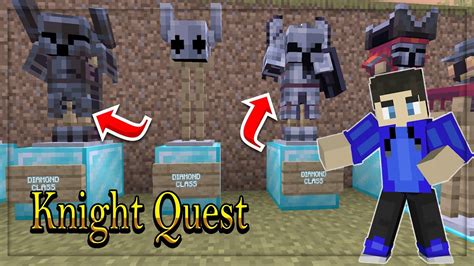 Armaduras Armas Y Mobs Epicos🤑🤑 Knight Quest Mod 1 18 2 Youtube