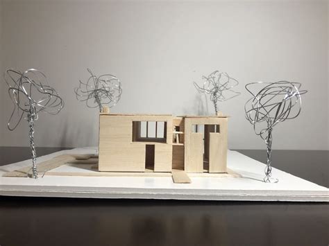 Esherick House Maqueta Arboles Para Maquetas Arquitectura Maquetas