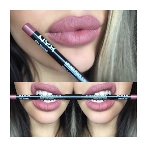 Slim Lip Pencil Nyx Professional Makeup Nyx Cosmetics Skin Makeup Mauve Lips