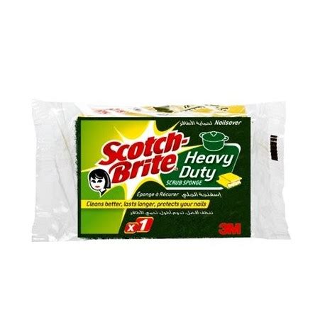 Scotch Brite Heavy Duty Comfort Nailsaver Washing Sponge 2 1 Free F