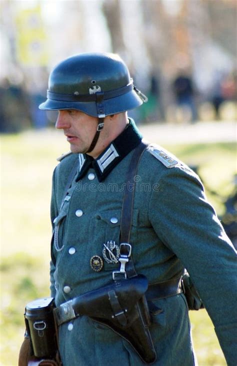 Sobretudo De Um Soldado Alem O Da Segunda Guerra Mundial Imagem