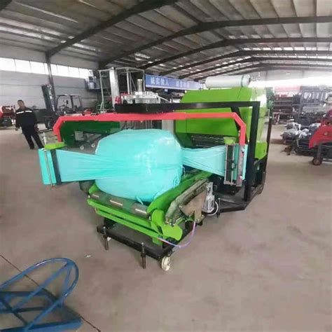 Fully Automatic Electric Diesel Engine Type Mini Round Corn Silage