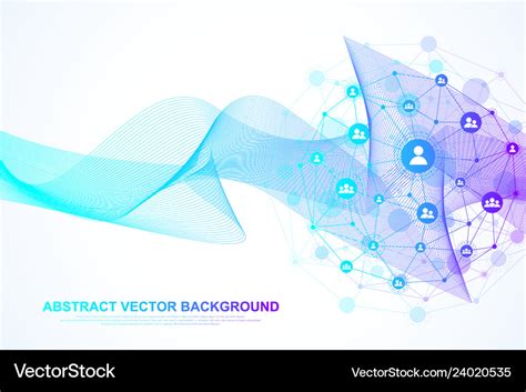 Internet Connection Background Abstract Sense Vector Image