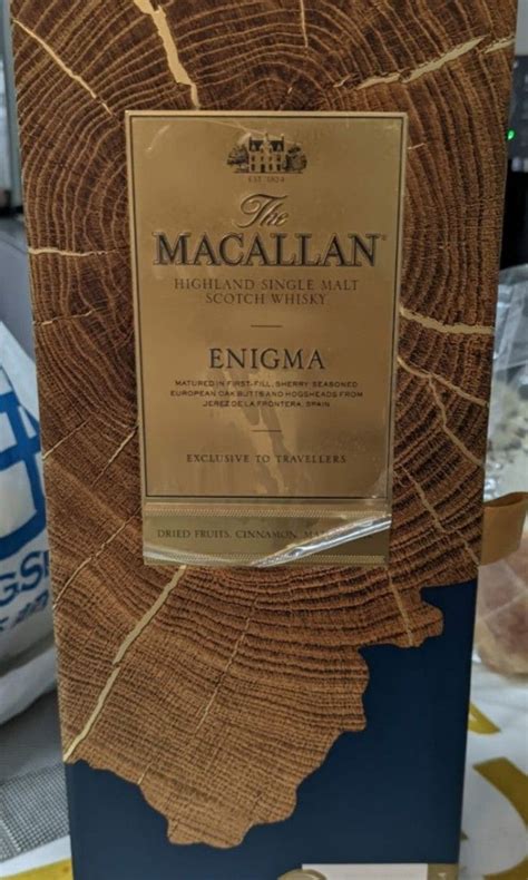 The Macallan Enigma Single Malt Scotch Whisky Collectors Specialty