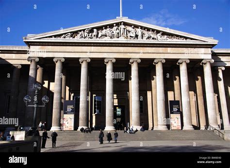 Main Entrance The British Museum Great Russell Street Bloomsbury