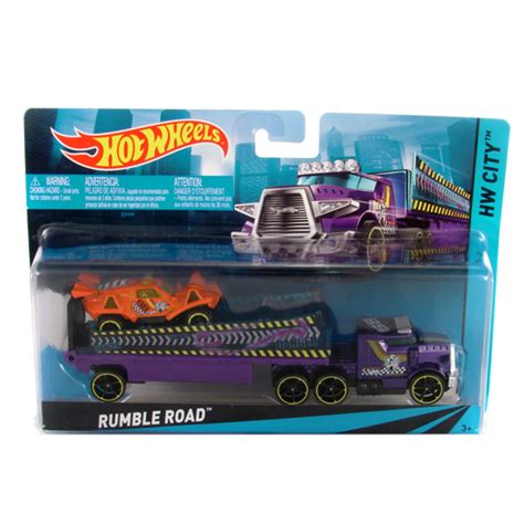 Hot Wheels Caminh O Transport Rumble Road Mattel No Shoptime
