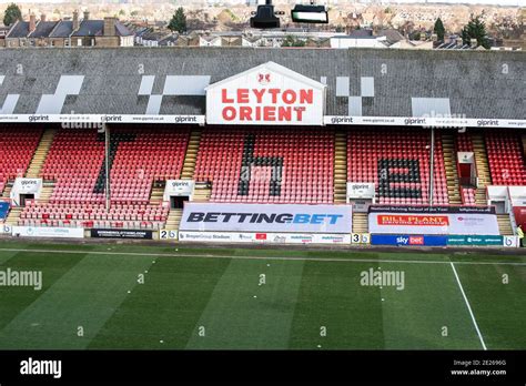 Brisbane Road Stadium. Leyton Orient Football Club Stock Photo - Alamy