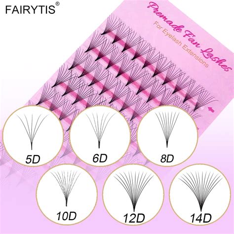 FAIRYTIS Extensions De Cils En Faux Vison Naturel Pr Fabriqu S Et