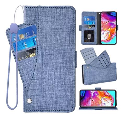 Funda Tipo Cartera De Piel Con Tapa Para Tcl Revvl V Plus Meses Sin