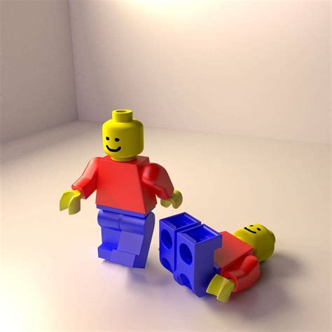 Lego Minifigure - 3D Model by firdz3d