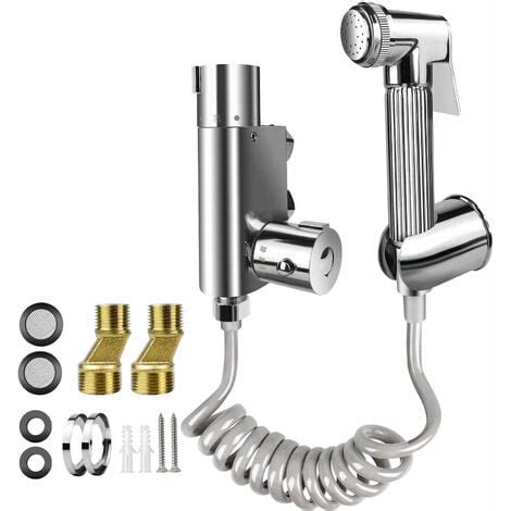 Concealed Bidet Mixer Spray Set For Hot And Cold Water By Thermostatic Valve Handheld Bidet