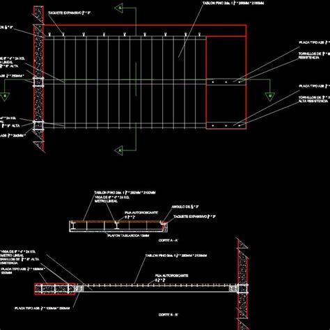 Detail Of A Loft Mezzanine DWG Section For AutoCAD Designs CAD