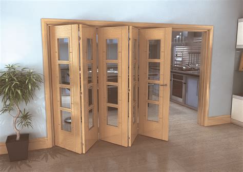 Iseo Oak Light Clear Door Roomfold Grande X Mm Doors At