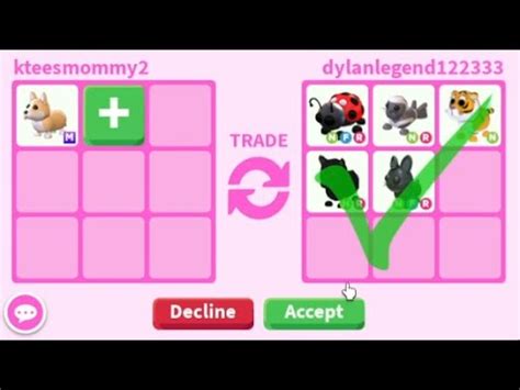 Trading MEGA Corgi On Adopt ME Roblox YouTube