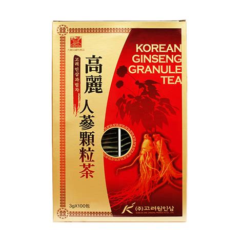 Health Tea Korea Food Korean Ginseng Granule Tea 3g X