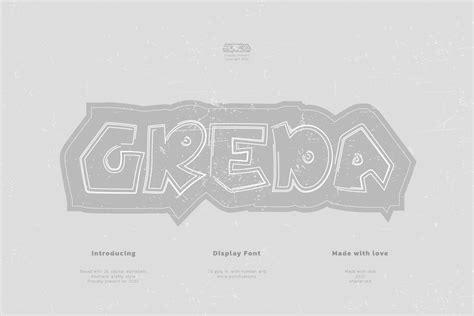 Greda Font By Infernotype3 · Creative Fabrica