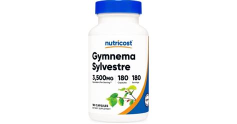 NUTRICOST GYMNEMA SYLVESTRE / ГИМНЕМА 180 КАПСУЛИ