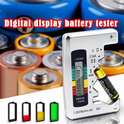 Mini Cd9vaaaaa15v Digital Battery Capacity Tester Lithium