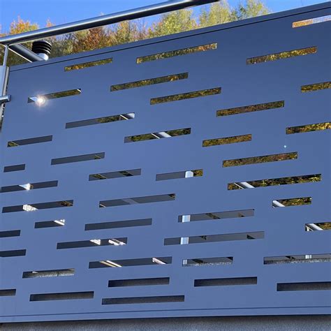 Laser Cut Panel Design Ds Artig Metall For Step For Balcony