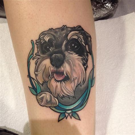 Miniature Schnauzer Tattoos Ideas Line Art Tattoos Tatoo Art Dog