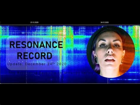 Energy From The Start Of This Week Schumann Resonance Dec Th