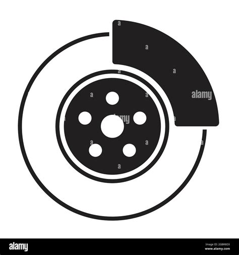 Car brake icon vector auto service, repair concept for graphic design ...