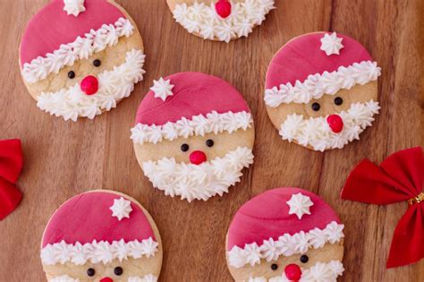 Super Easy Santa Sugar Cookies Perfection Pending