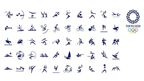 Tokyo 2020 Unveils Games Pictograms Olympic News