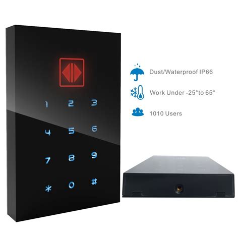 Touch Keypad Card Reader Em Khz Ip Standalone Access Control For