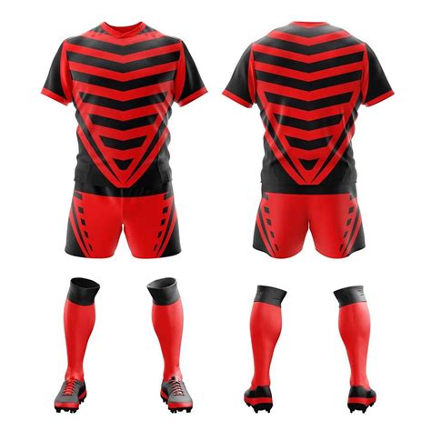 High Quality Sublimation Stripes Printed Custom Color Rugby Jersey