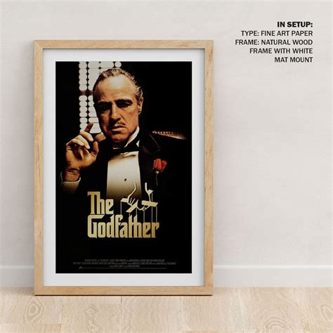 The Godfather Movie Poster Old Movie Poster: Buy Movie Posters Online ...