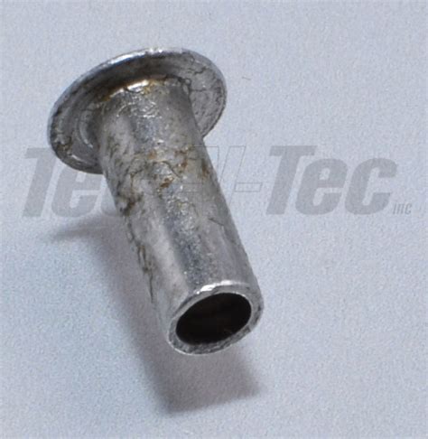 Semi Tubular Rivet Aluminum X Oval Head Canada