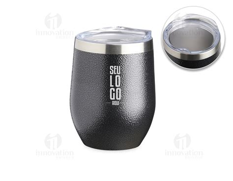 Copo Inox Texturizado Ml Personalizado Personalizado Brindes