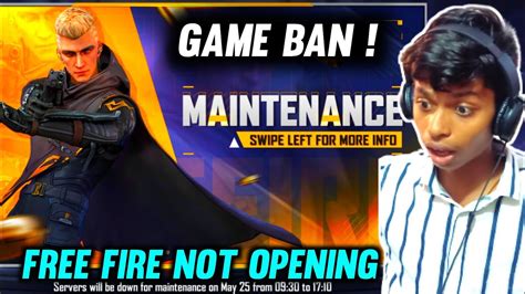 Free Fire Not Opening Today Ob Update Free Fire Kyun Nahi