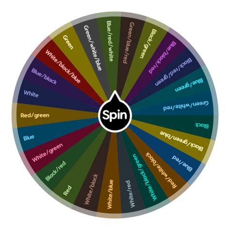 MTG Deck colour | Spin The Wheel App