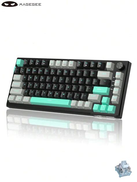 MageGee MageGee Sky Mechanical Gaming Gasket Mount Keyboard Hot Swappable Key RGB