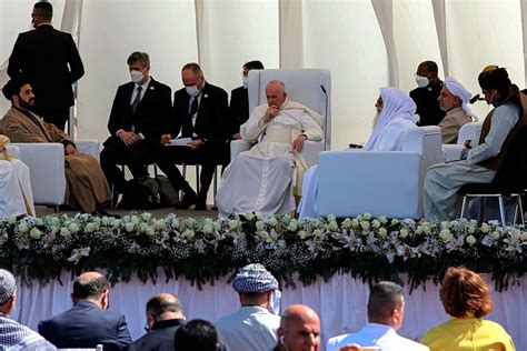 Pope Francis Meets With Top Shiite Cleric In Iraq