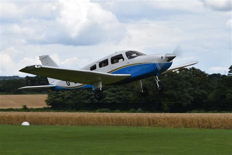 G BWUH Piper PA 28 Cherokee Archer III West Tisted Hants Graham