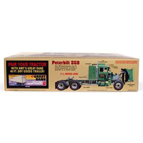 Amt California Hauler Peterbilt 359 With Sleeper 125 Scale 1327